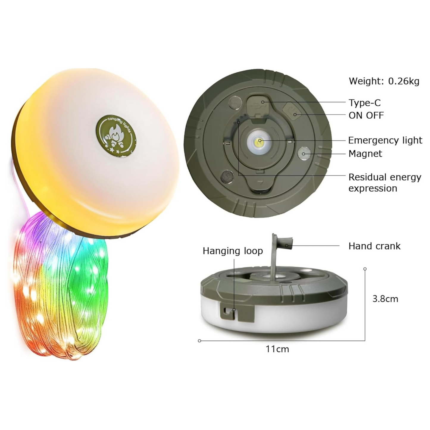 NatureLight™ - Multifunctional Camping Lantern