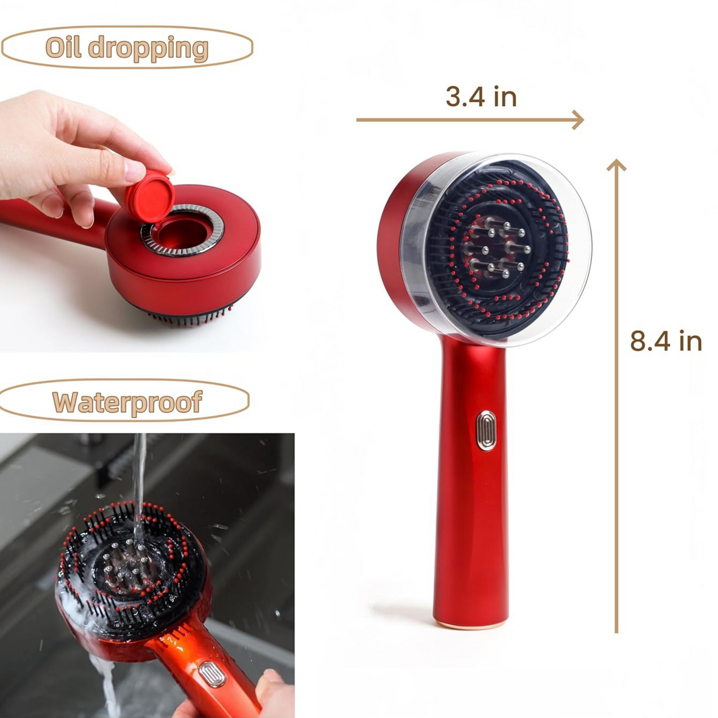 LuxeScalp™ - Electric Scalp Massager