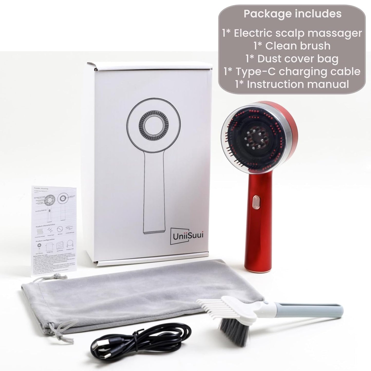 LuxeScalp™ - Electric Scalp Massager