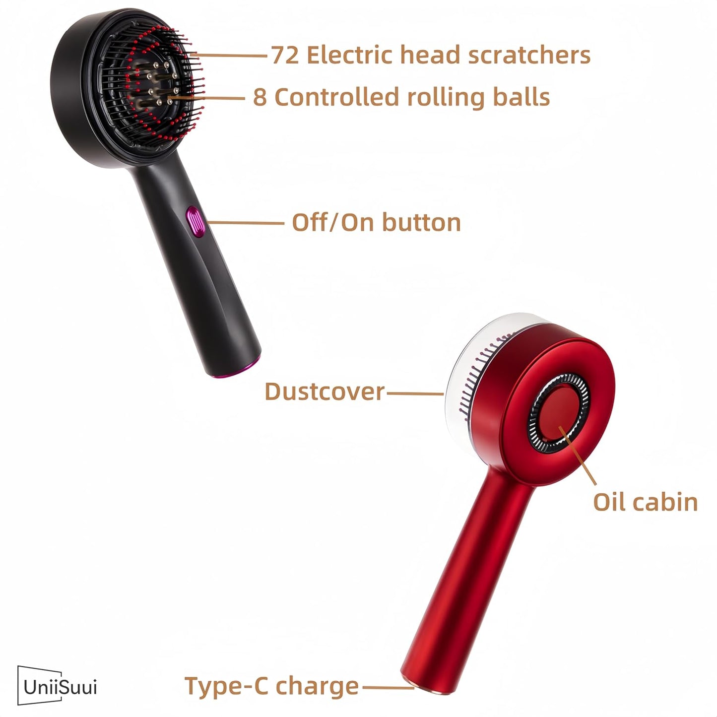 LuxeScalp™ - Electric Scalp Massager