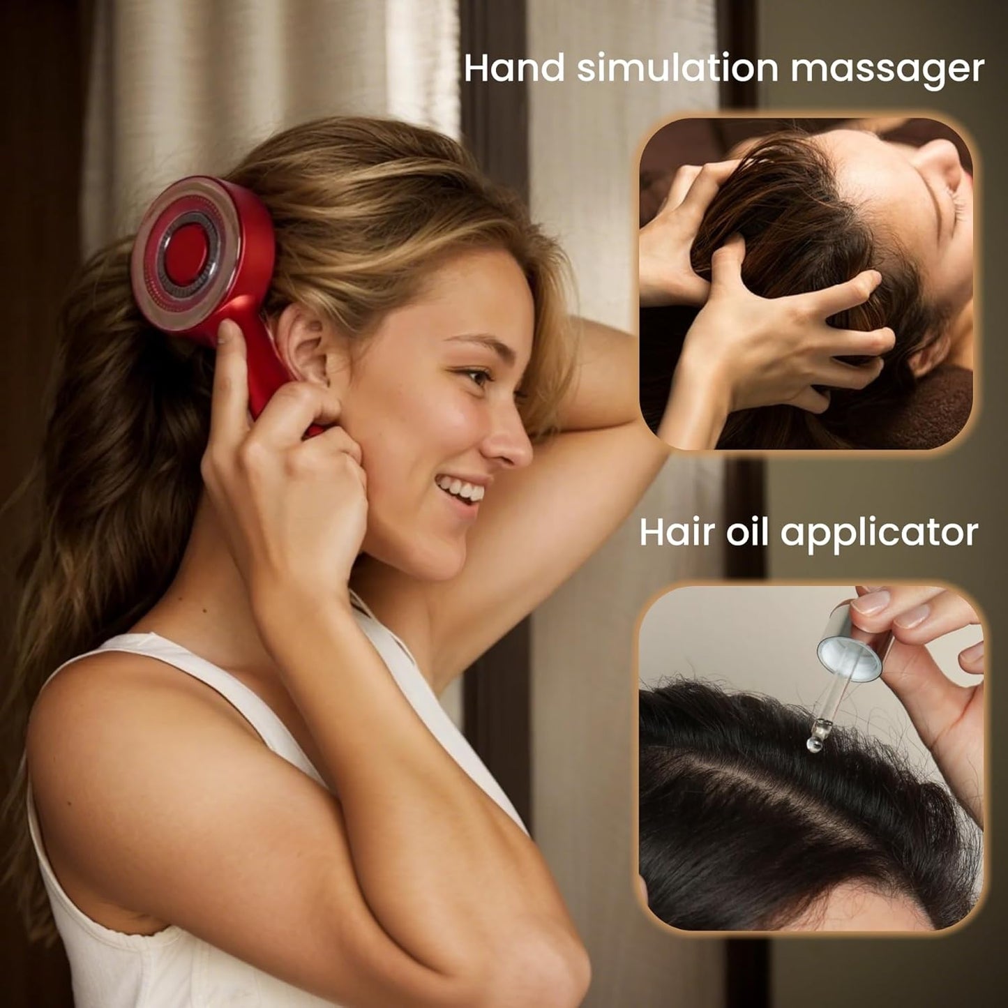 LuxeScalp™ - Electric Scalp Massager