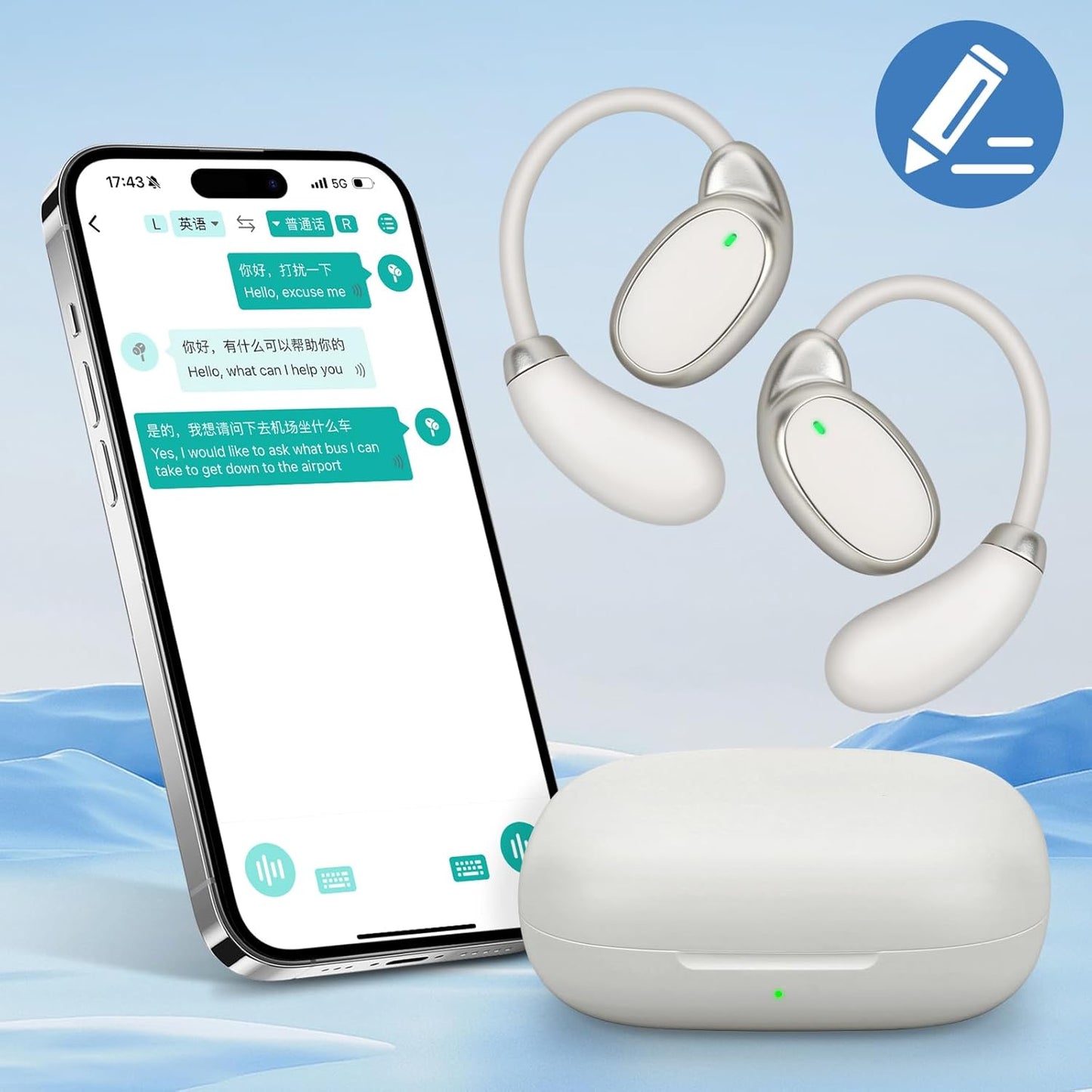 GlobalEar™ - Smart Translation Headphones