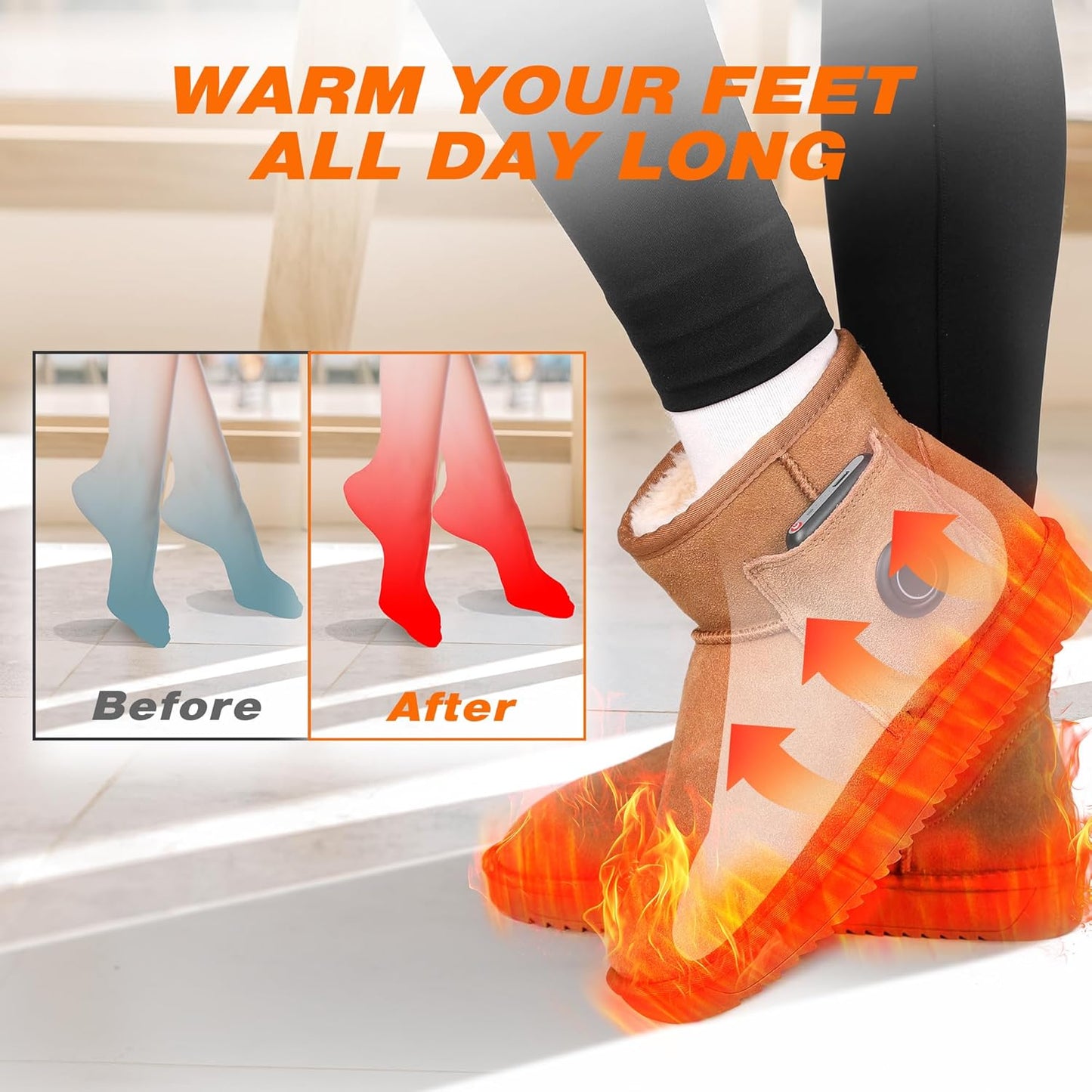 CozyToes™ - Electric Heating Boots