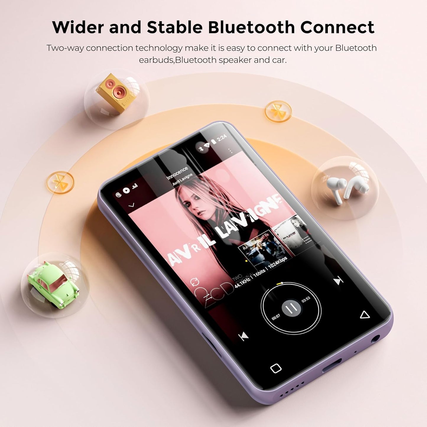 AudioBook Buddy™ - Bluetooth Mp3 Player