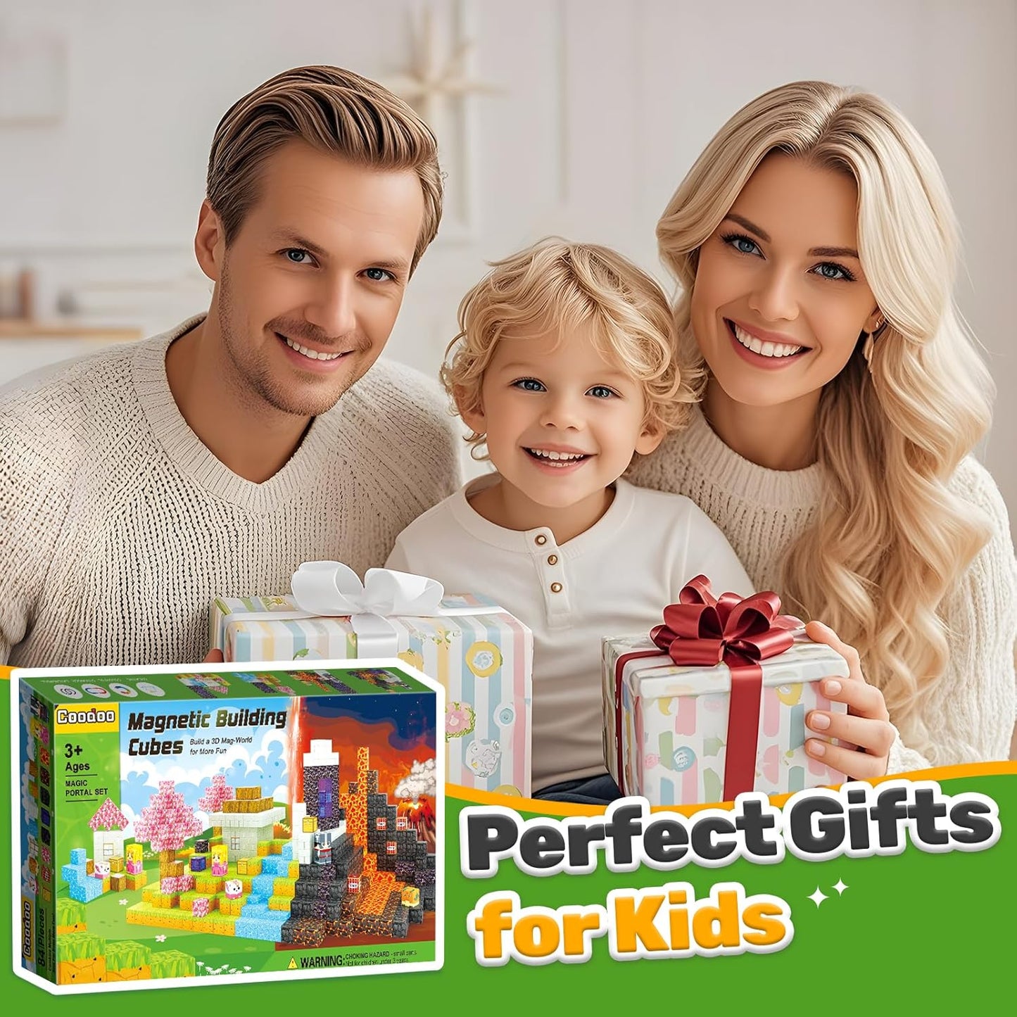 MagnaPlay™ - DIY Magnetic Building Block Set