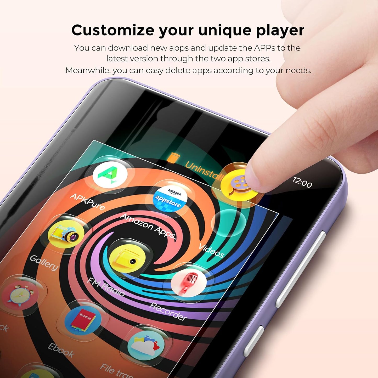 AudioBook Buddy™ - Bluetooth Mp3 Player
