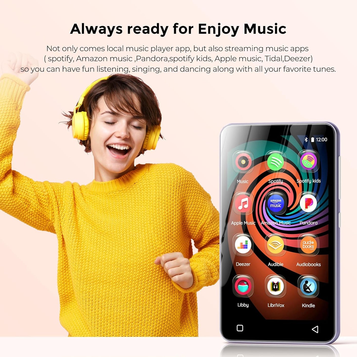 AudioBook Buddy™ - Bluetooth Mp3 Player