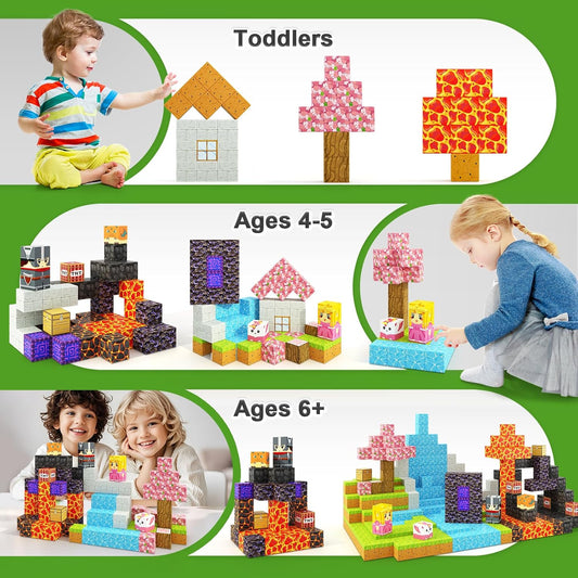 MagnaPlay™ - DIY Magnetic Building Block Set