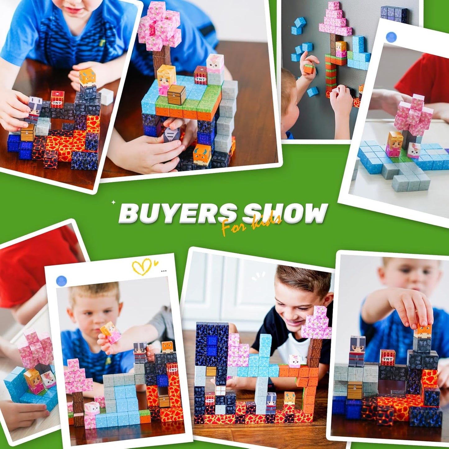 MagnaPlay™ - DIY Magnetic Building Block Set
